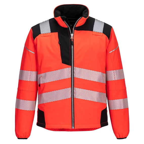 T402RBK4XL Portwest Vision Hi-Vis softshell kabát