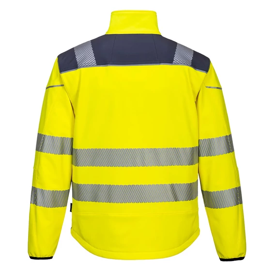 T402YGYL Portwest Vision Hi-Vis softshell kabát