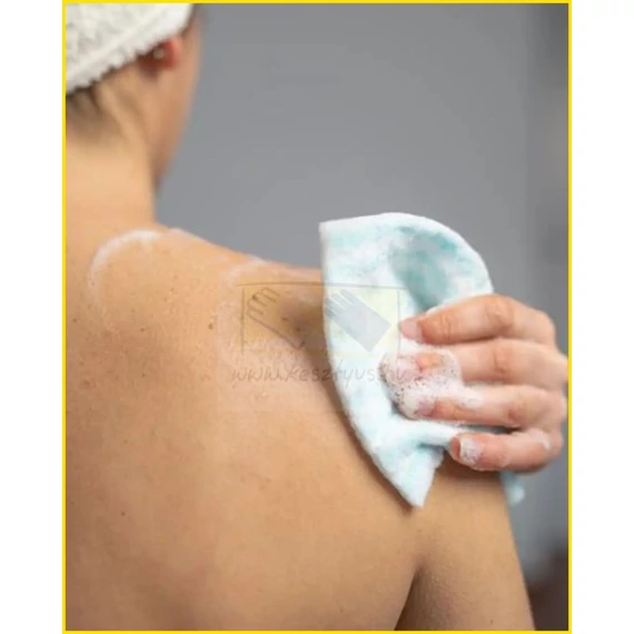 BEGOBANO 10 csomag egyszerhasználatos szappanos mosdatószivacs BB-3 – 12x20 cm, 170 g/m²