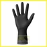 Ideall NITRILE MOTO  PF. M-es. Púdermentes fekete nitril tartós, vastag, hosszúszárú kesztyű, 100db