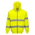 B305YER4XL Portwest Hi-Vis cipzáros pulóver