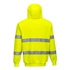 B305YER4XL Portwest Hi-Vis cipzáros pulóver