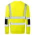 B313YER4XL Portwest Hi-Vis kötött pulóver