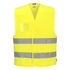 C475YERL/XL Portwest Jól láthatósági mellény - azonosítókártya tartóval