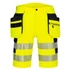 DX446YBR30 Portwest DX4 Hi-Vis Holster rövidnadrág