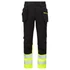 DX457YBR28 Portwest DX4 Hi-Vis class 1 craft nadrág