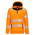 DX482OBR4XL Portwest DX4 Hi-Vis 1/4 Zip Hoodie