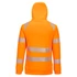 DX482OBR4XL Portwest DX4 Hi-Vis 1/4 Zip Hoodie