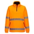 F302ORRL Portwest Hi-Vis 1/2 Zip polár