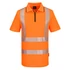 KX302ORR4XL Portwest KX3 Sport Hi-Vis cipzáras pólóing
