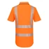 KX302ORR4XL Portwest KX3 Sport Hi-Vis cipzáras pólóing
