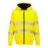 PW321YER4XL Portwest PW321 Hi-Vis téli cipzáras pulóver