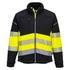 PW375BKYXS Portwest PW3 Hi-Vis Class 1 Softshell kabát