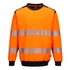 PW379OBR4XL Portwest PW3 Hi-Vis Crew Neck pulóver